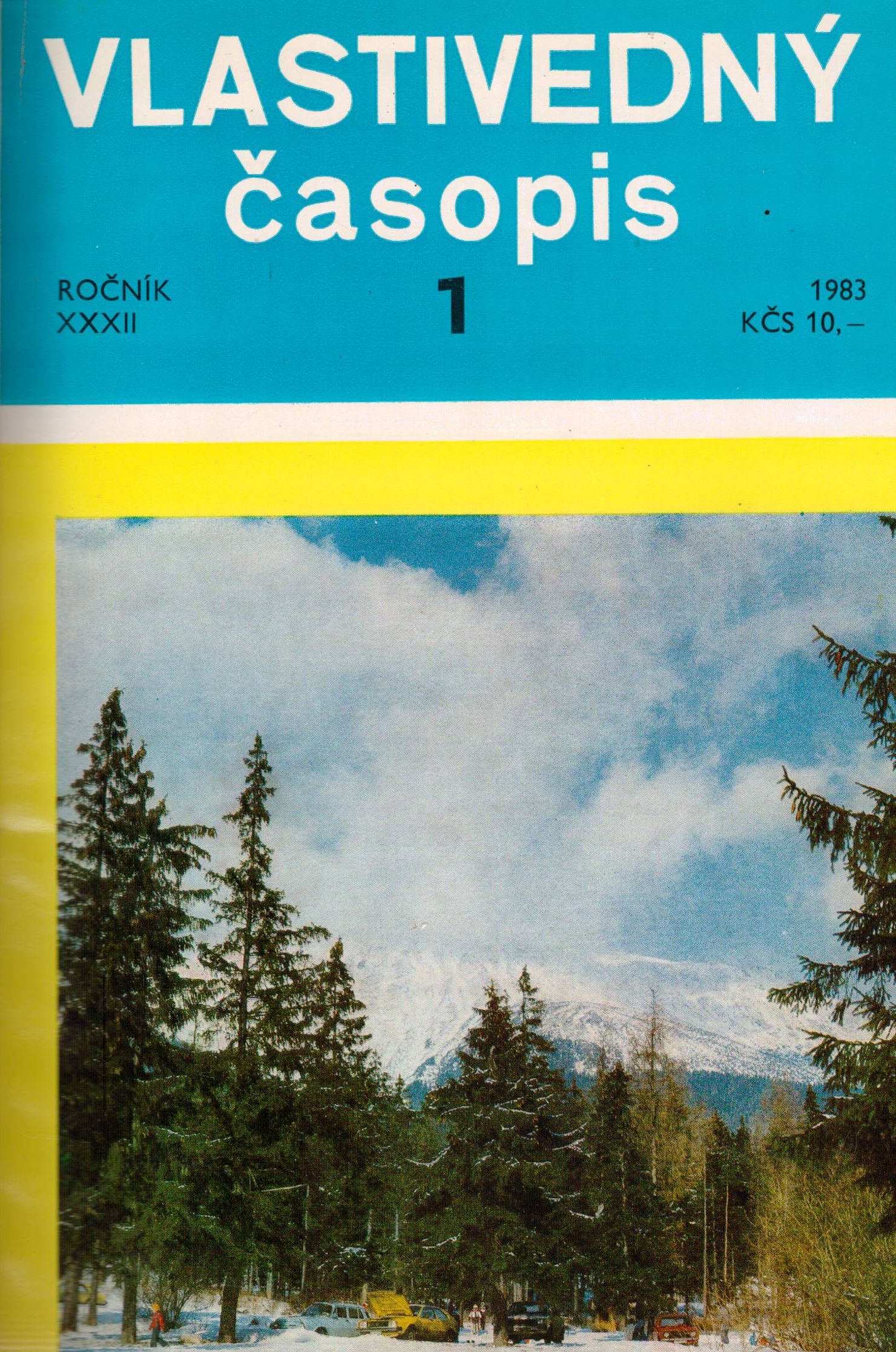 Vlastivedný časopis 1983